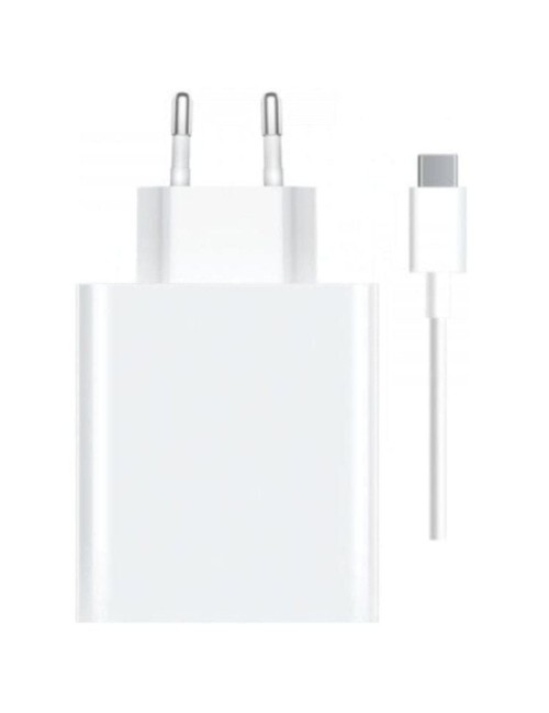 Cargador de Pared Xiaomi 120W HyperCharge Combo (Type-A)/ 1xUSB + Cable USB Tipo-C/ 120W