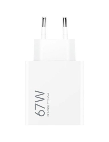 Cargador de Pared Xiaomi 67W HyperCharge (Type-A)/ 1xUSB/ 67W
