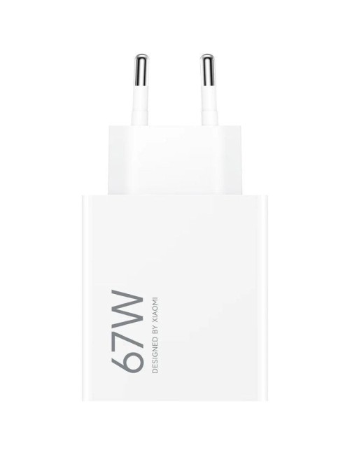 Cargador de Pared Xiaomi 67W HyperCharge (Type-A)/ 1xUSB/ 67W