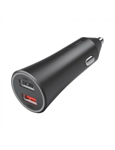Cargador de Coche Xiaomi Mi Car Charger/ 2xUSB/ 2A/ 3A