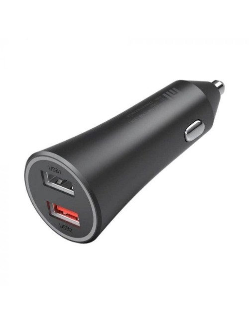 Cargador de Coche Xiaomi Mi Car Charger/ 2xUSB/ 2A/ 3A