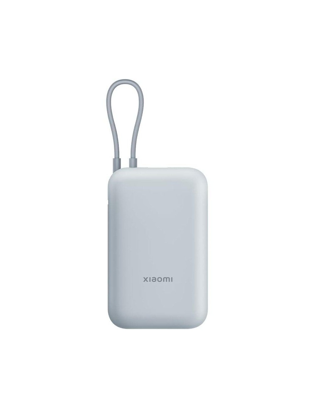 Powerbank 10000mAh Xiaomi Power Bank Integrated Cable/ 22.5W/ Azul/ Incluye Cable USB Tipo-C
