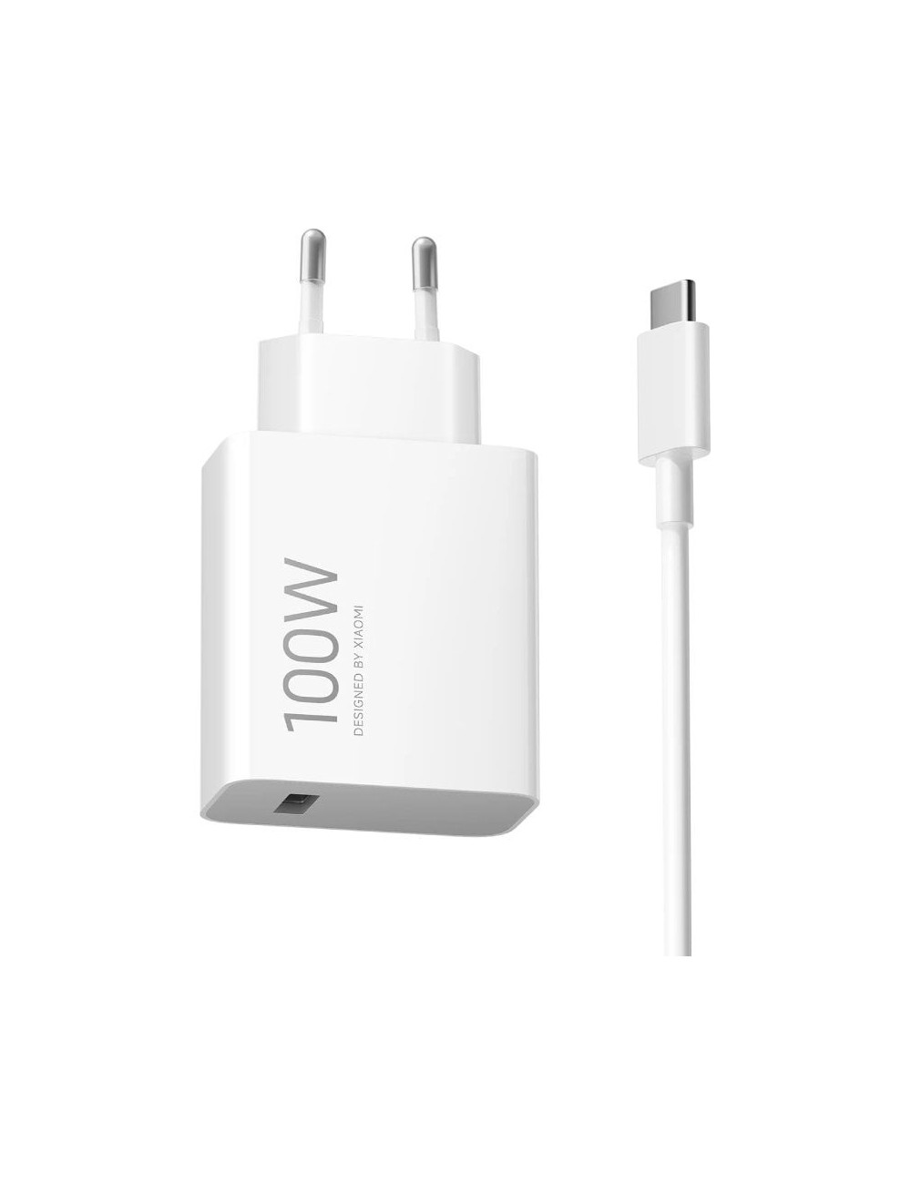 Cargador de Pared Xiaomi 100W Charging Combo (Type-A)/ 1xUSB + Cable USB Tipo-C/ 100W