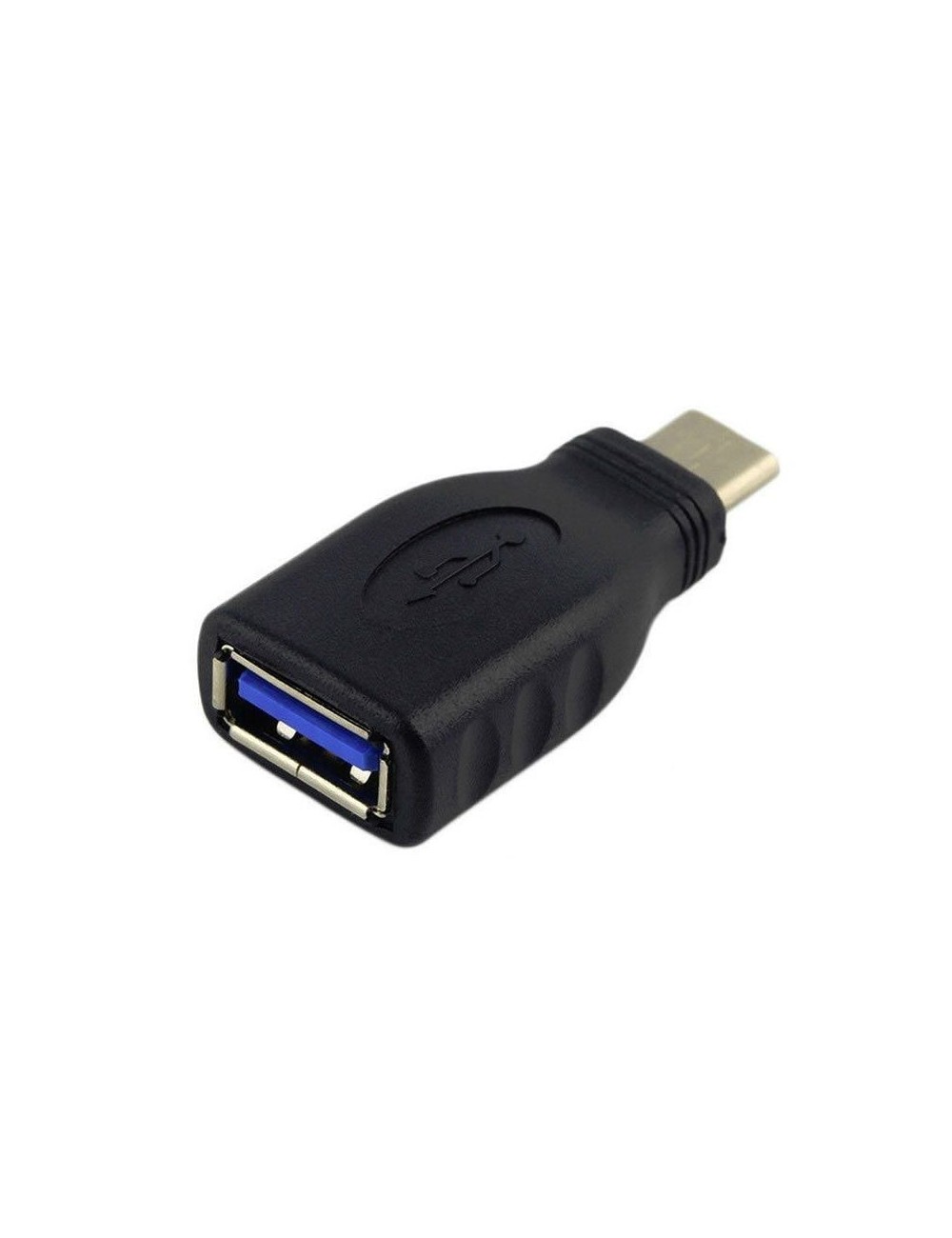 Adaptador USB 3.1 Tipo-C Aisens A108-0323/ USB Tipo-C Macho - USB Hembra