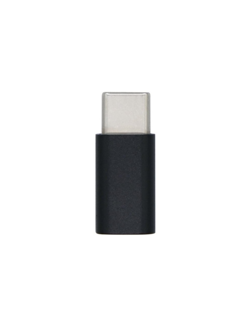 Adaptador USB 2.0 Tipo-C Aisens A108-0414/ USB Tipo-C Macho - Micro USB Hembra