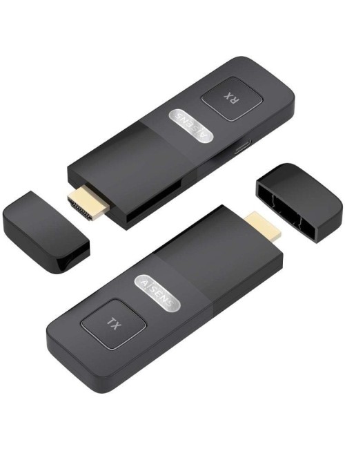 Adaptador/Transmisor de vídeo inalámbrico HDMI Aisens ASWL-H2K30M001-BK