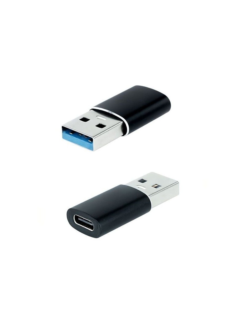 Adaptador USB 3.1 Nanocable 10.02.0012/ USB Macho - USB Tipo-C Hembra