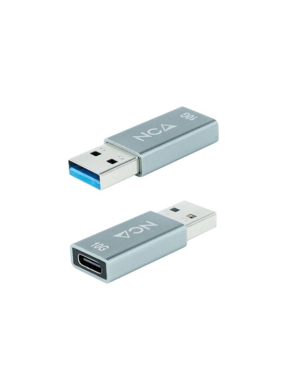 Adaptador USB 3.1 Nanocable 10.02.0013/ USB Macho - USB Tipo-C Hembra