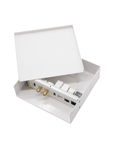 Caja de Conexiones Nanocable 10.35.0003/ VGA - HDMI - Jack 3.5 - RCA - USB 3.0 - USB 2.0 - 2x RJ45