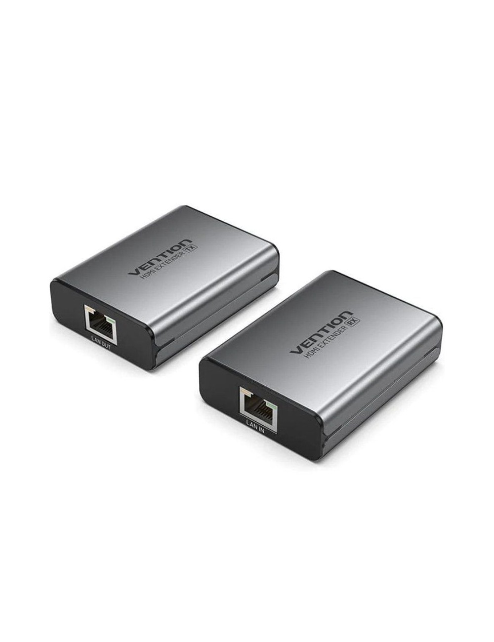 Adaptador/Transmisor de vídeo Alámbrico HDMI/RJ45 a HDMI/RJ45 Vention AKGH0-EU