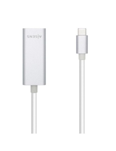 Adaptador USB Tipo-C - RJ45 Aisens A109-0505/ 1000Mbps