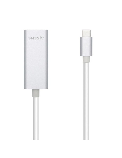 Adaptador USB Tipo-C - RJ45 Aisens A109-0505/ 1000Mbps