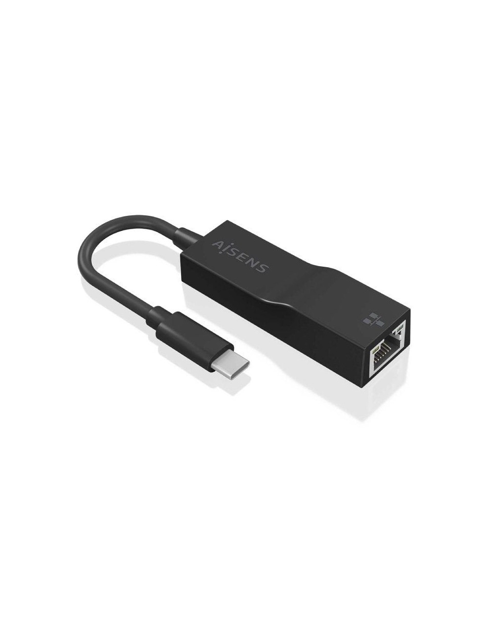 Adaptador USB Tipo-C - RJ45 Aisens A109-0765/ 1000 Mbps