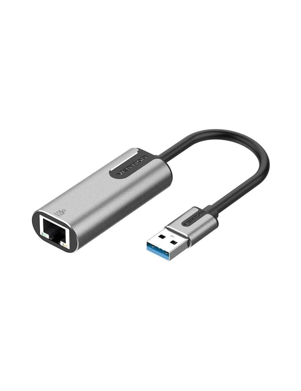 Adaptador USB 3.0 - RJ45 Vention CEWHB/ 1000Mbps