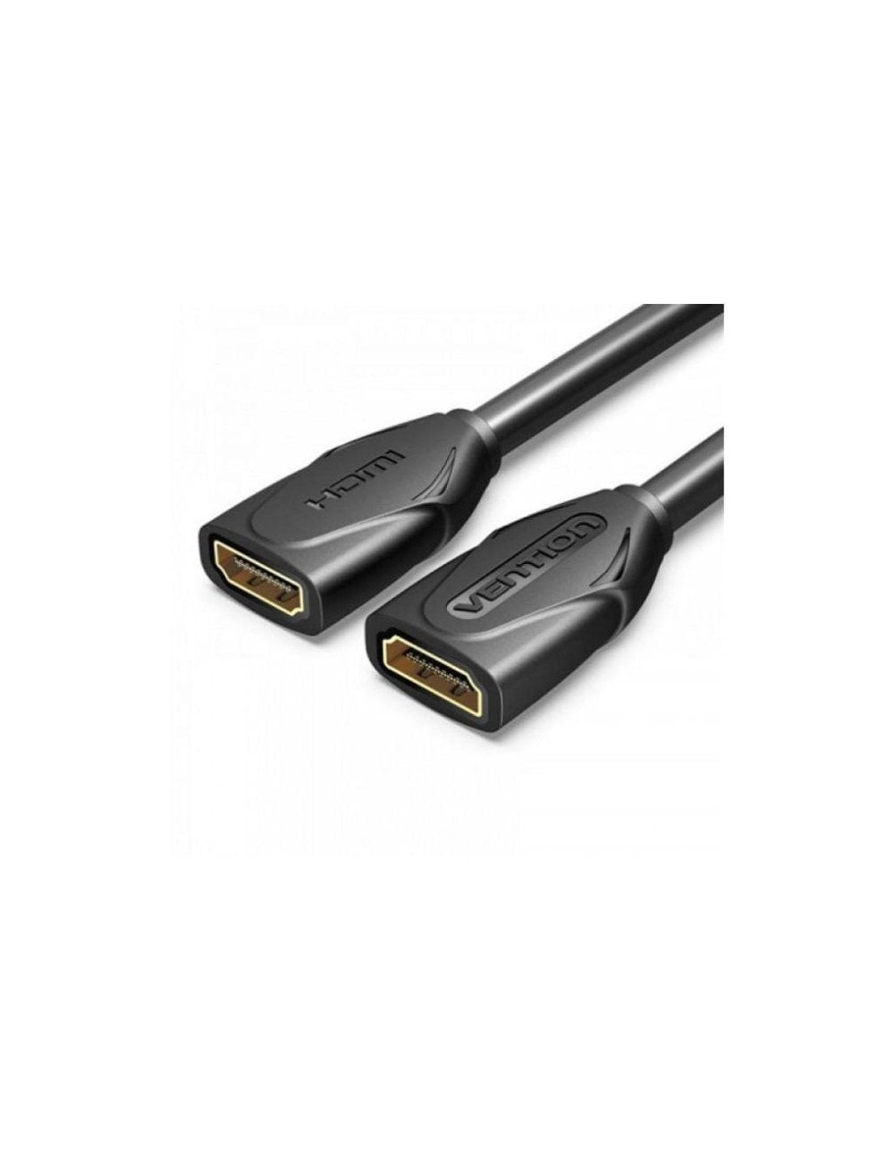 Cable Alargador HDMI Vention AAXBD/ HDMI Hembra - HDMI Hembra/ 50cm/ Negro