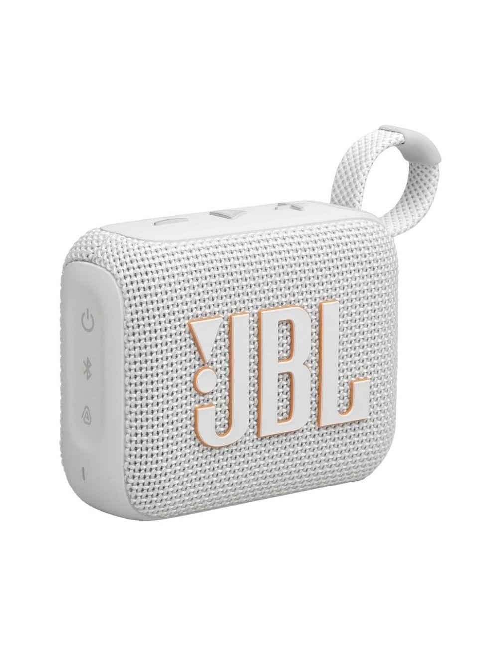 Altavoz con Bluetooth JBL GO 4/ 4.2W/ 1.0/ Blanco