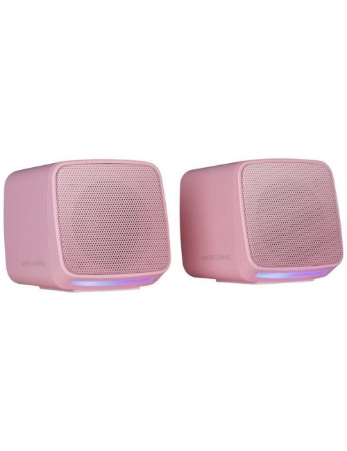 Altavoces Mars Gaming MS-PRO/ 10W/ 1.0/ Rosas