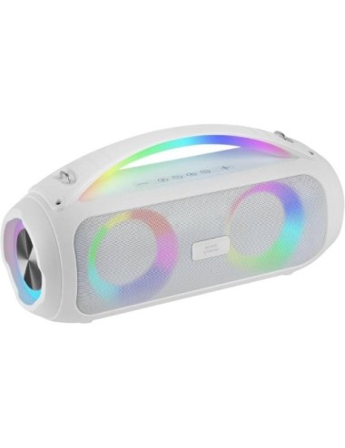Altavoz con Bluetooth Mars Gaming MS-PULSE/ 50W RMS/ 2.0/ Blanco
