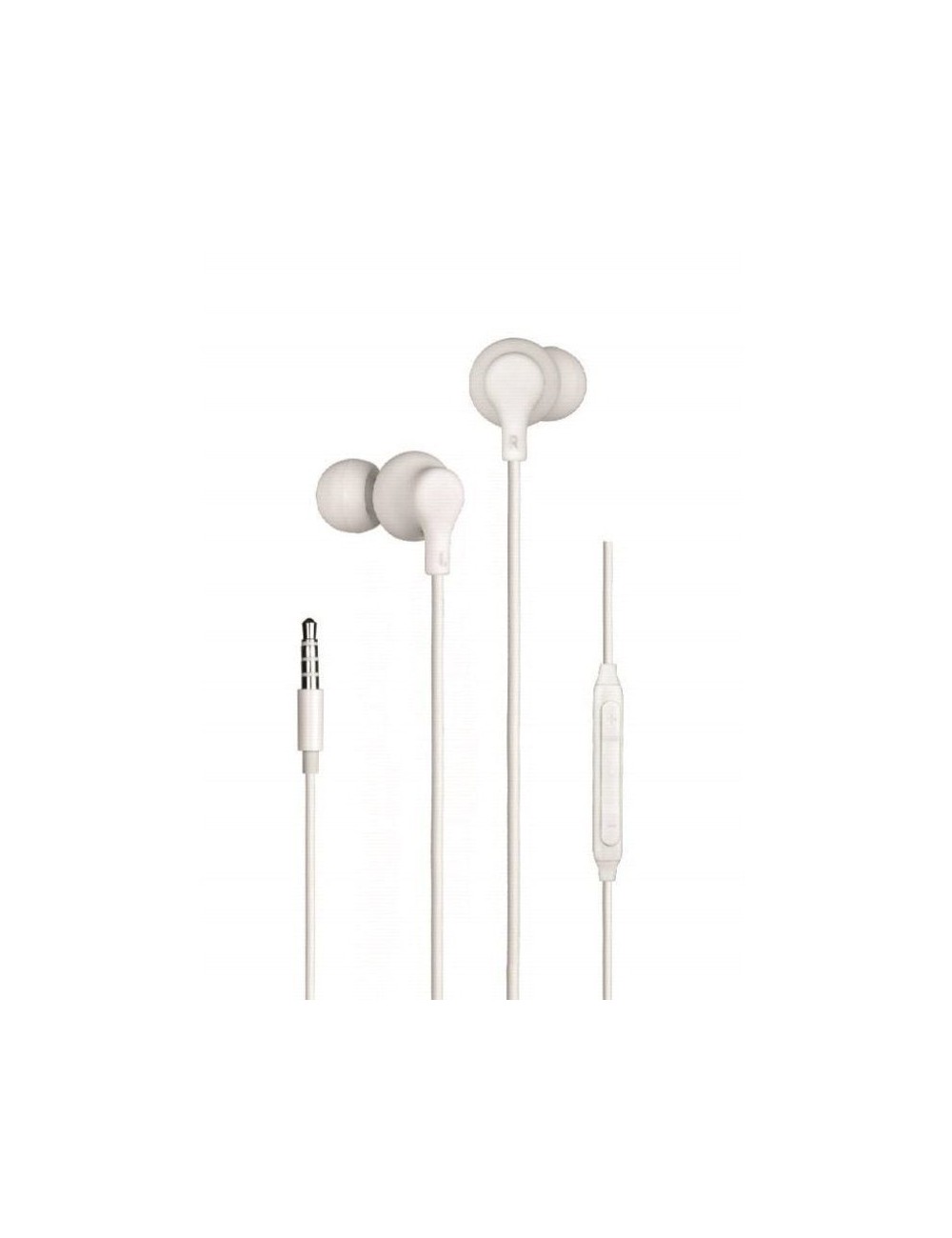 Auriculares Intrauditivos Daewoo DW2014/ con Micrófono/ Jack 3.5/ Blancos