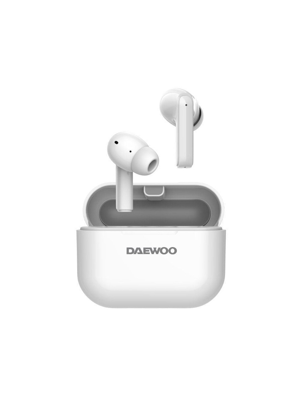 Auriculares Bluetooth Daewoo DW2005 con estuche de carga/ Autonomía 6h/ Blancos
