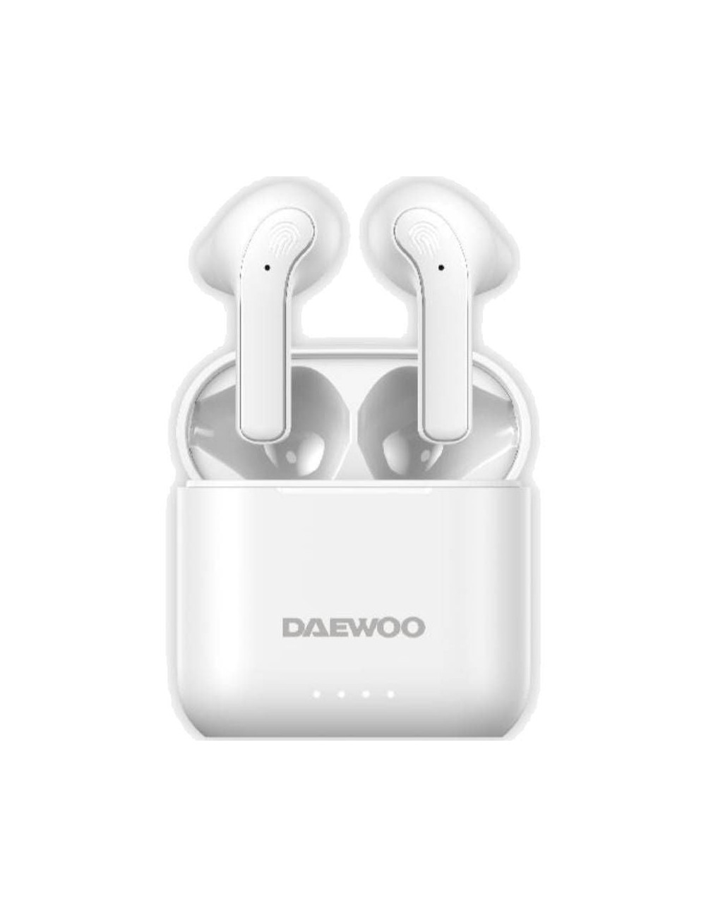 Auriculares Bluetooth Daewoo DW2021 con estuche de carga/ Autonomía 5h/ Blancos