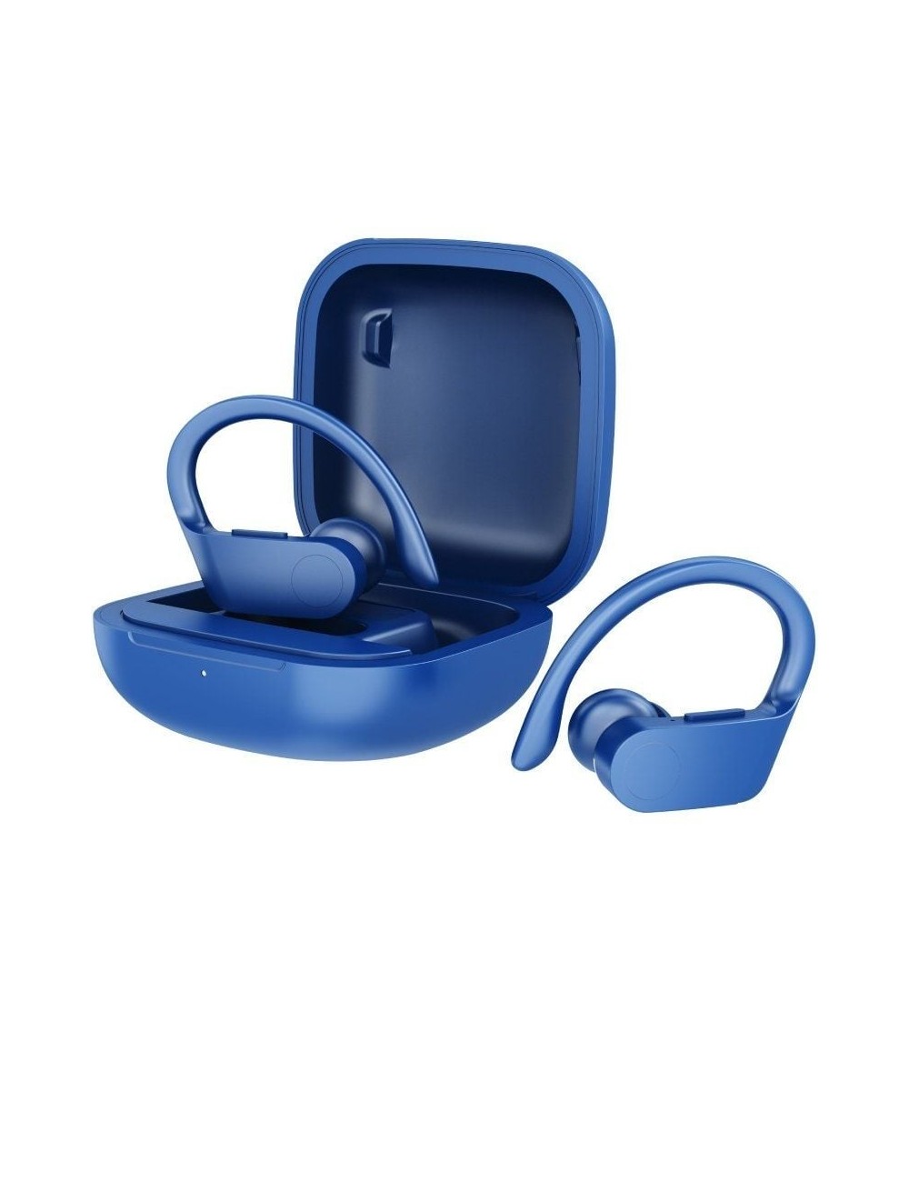 Auriculares Deportivos Bluetooth Daewoo DW2024 con estuche de carga/ Autonomía 5h/ Azules