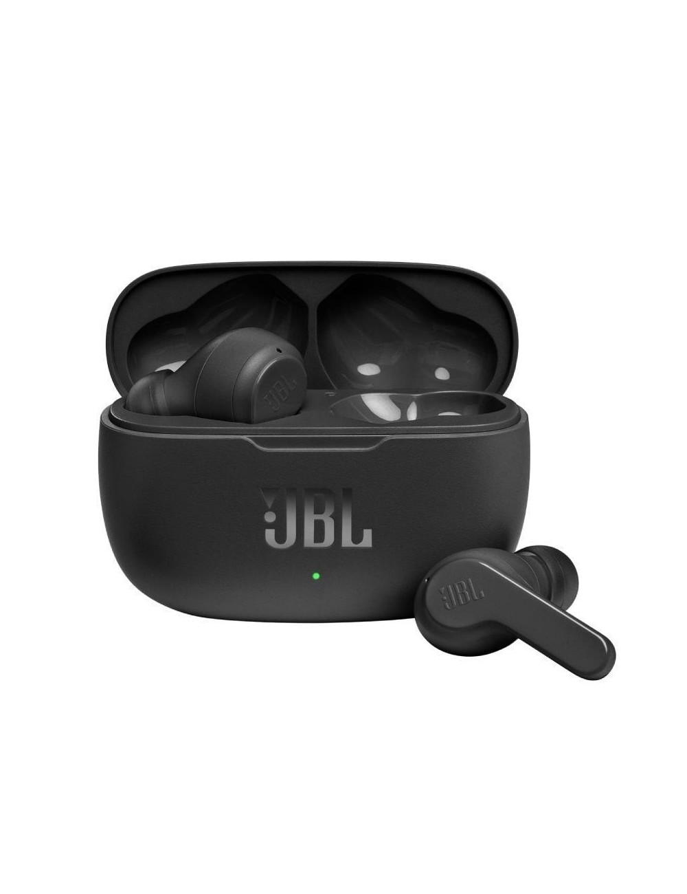 Auriculares Bluetooth JBL Wave 200TWS con estuche de carga/ Autonomía 5h/ Negros