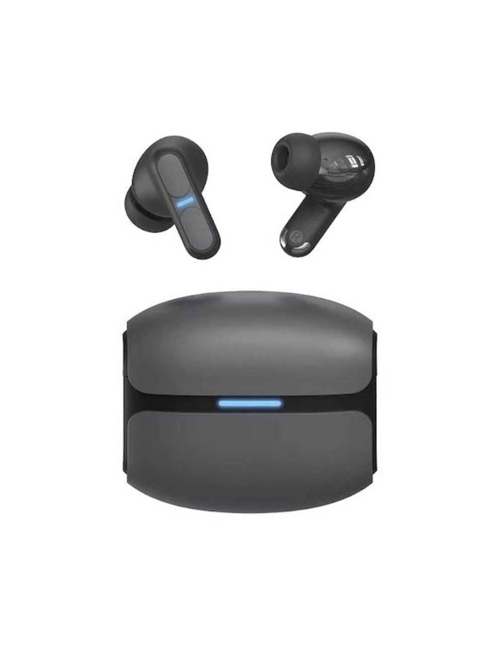 Auriculares Bluetooth Leotec TWS Gaming Nebula Fit con estuche de carga/ Autonomía 7.5h/ Negros