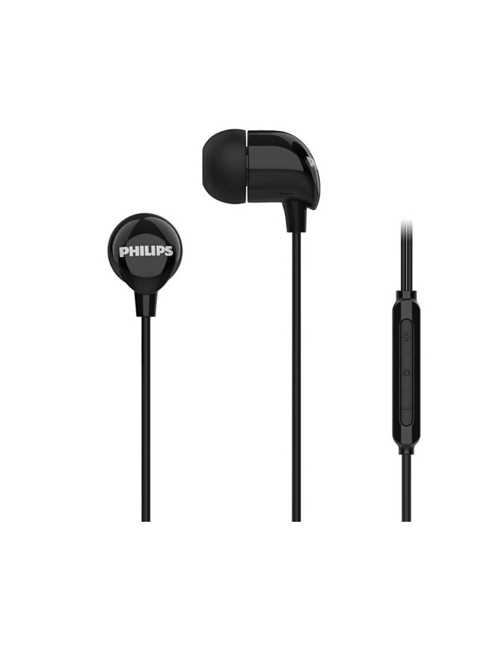 Auriculares Intrauditivos Philips TAE2146BK/ con Micrófono/ USB Tipo-C/ Negros
