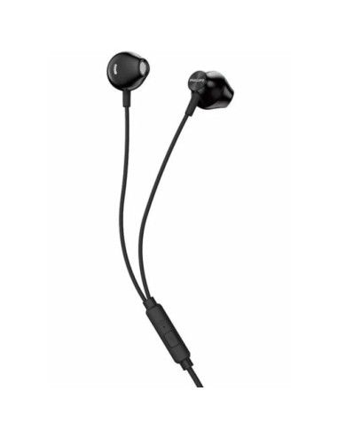 Auriculares Intrauditivos con micrófono Philips TAUE101BK/00/ Jack 3.5/ Negros