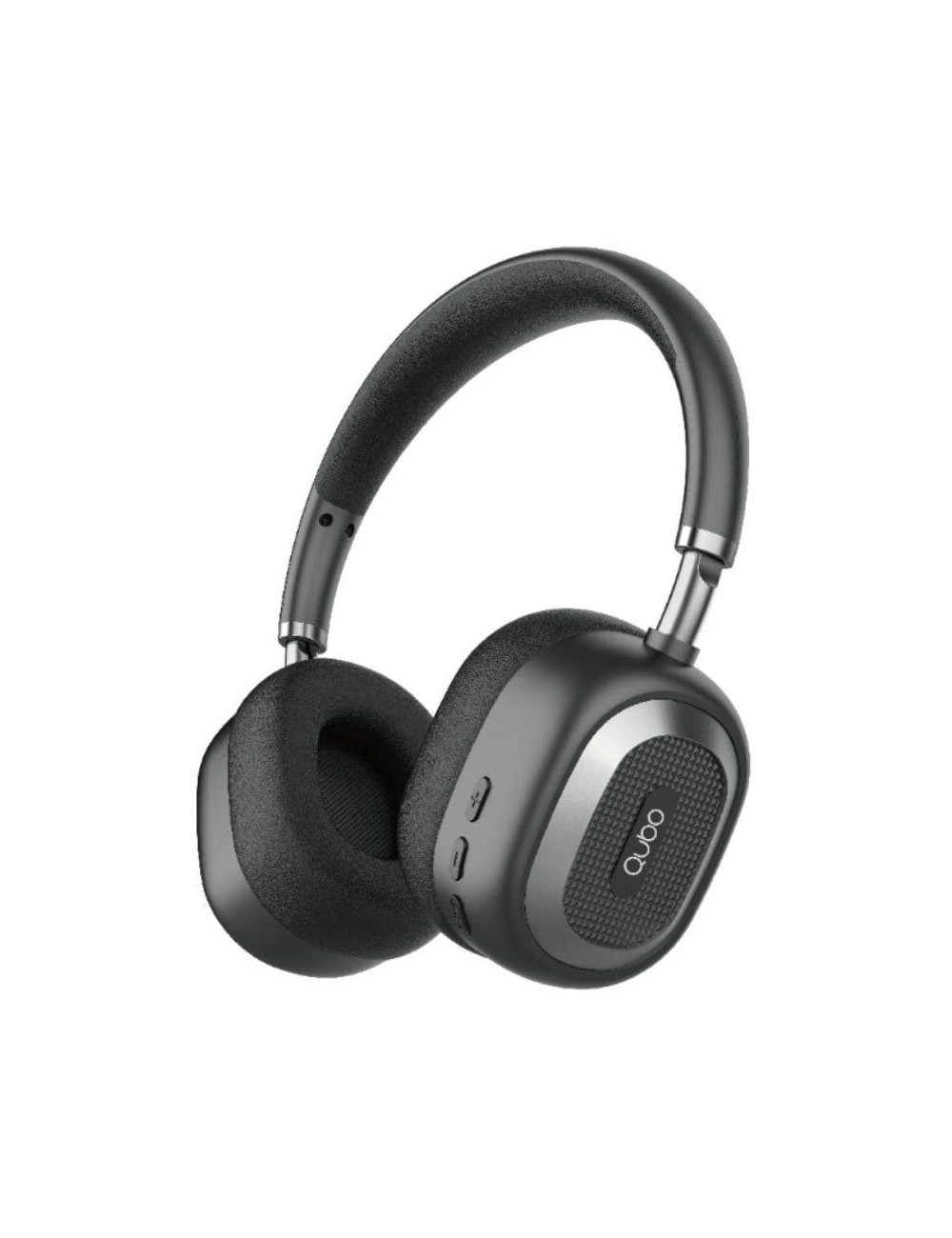 Auriculares Inalámbricos Qubo HD-100/ con Micrófono/ Bluetooth/ Negros