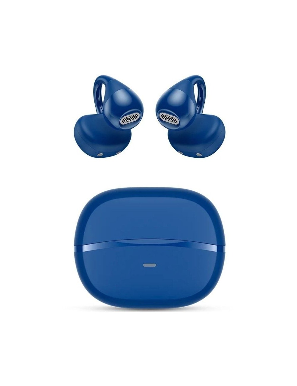 Auriculares Bluetooth SPC Boost Clip con estuche de carga/ Autonomía 6h/ Azules