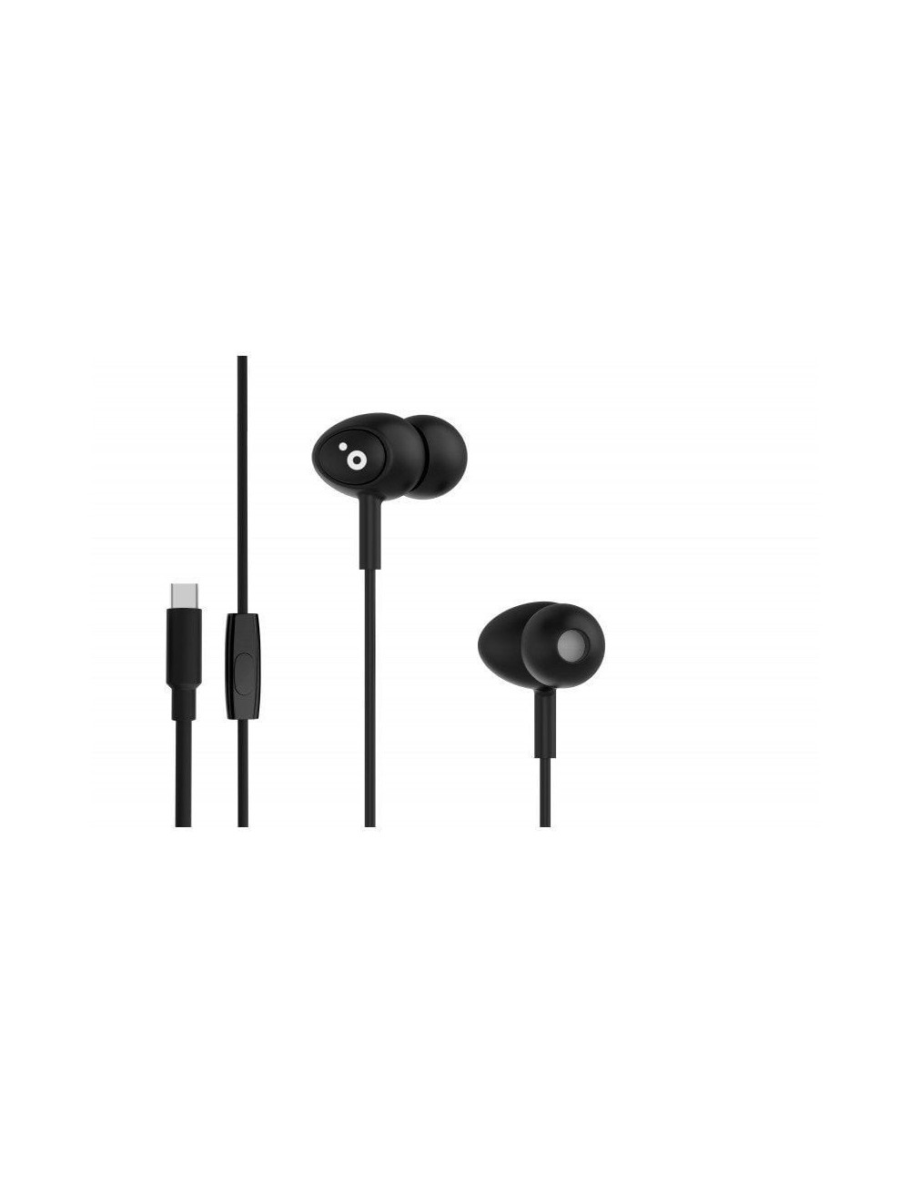 Auriculares Intrauditivos Sunstech BEATC/ con Micrófono/ USB Tipo-C/ Negros