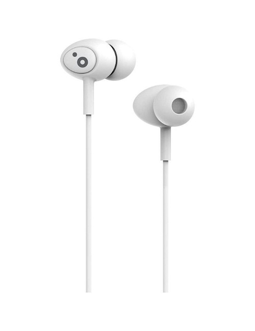 Auriculares Intrauditivos Sunstech Pops/ con Micrófono/ Jack 3.5/ Blancos