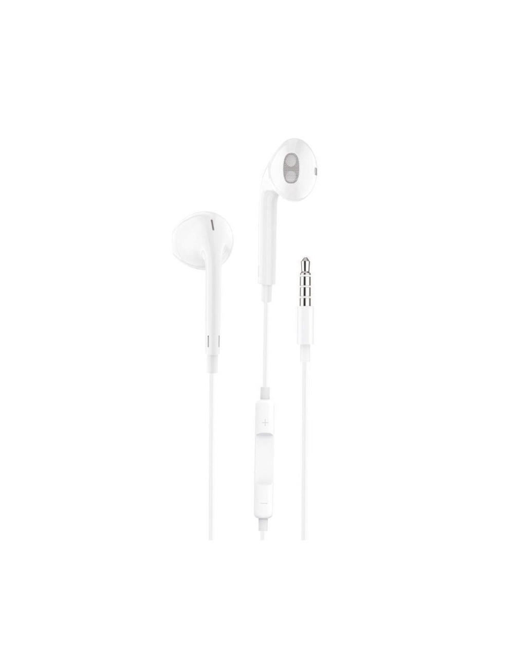 Auriculares Intrauditivos Tech One Tech earTECH TEC1001/ con Micrófono/ Jack 3.5/ Blancos