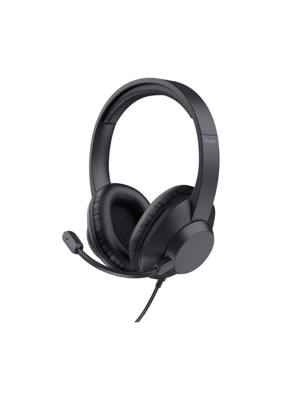 Auriculares Trust Ayda Max USB/ con Micrófono/ USB/ Negros