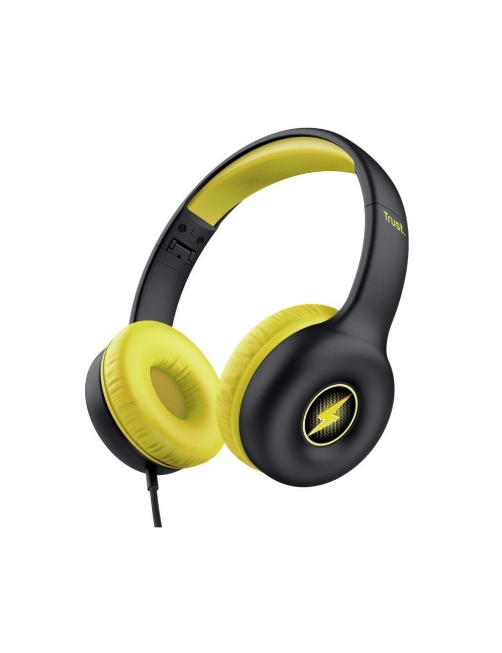 Auriculares Infantiles Trust Nouna Kids/ con Micrófono/ Negros