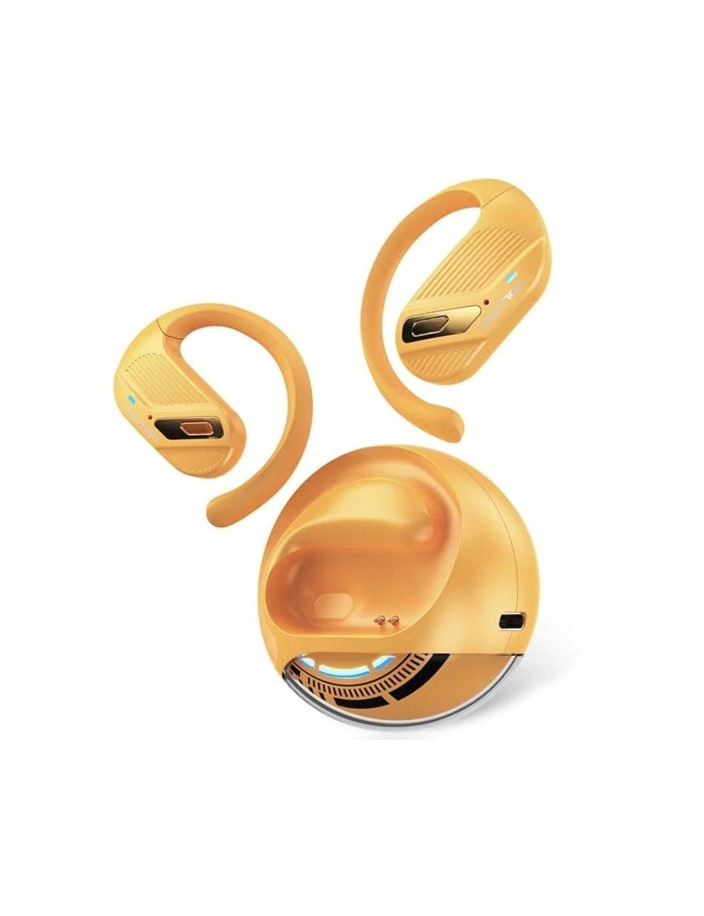 Auriculares Deportivos Bluetooth Vention Open Ear OpenBeat O12 NBUO0 con estuche de carga/ Naranja