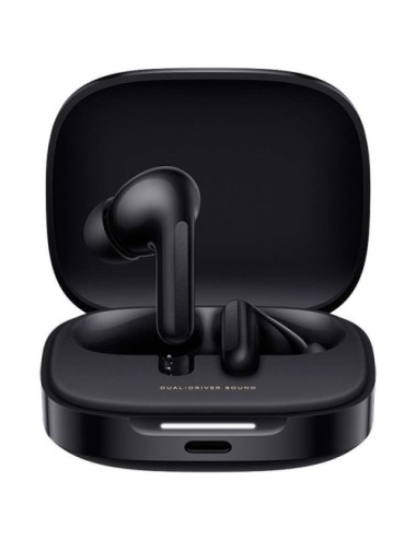 Auriculares Bluetooth Xiaomi Redmi Buds 6 con estuche de carga/ Autonomía 10h/ Negros