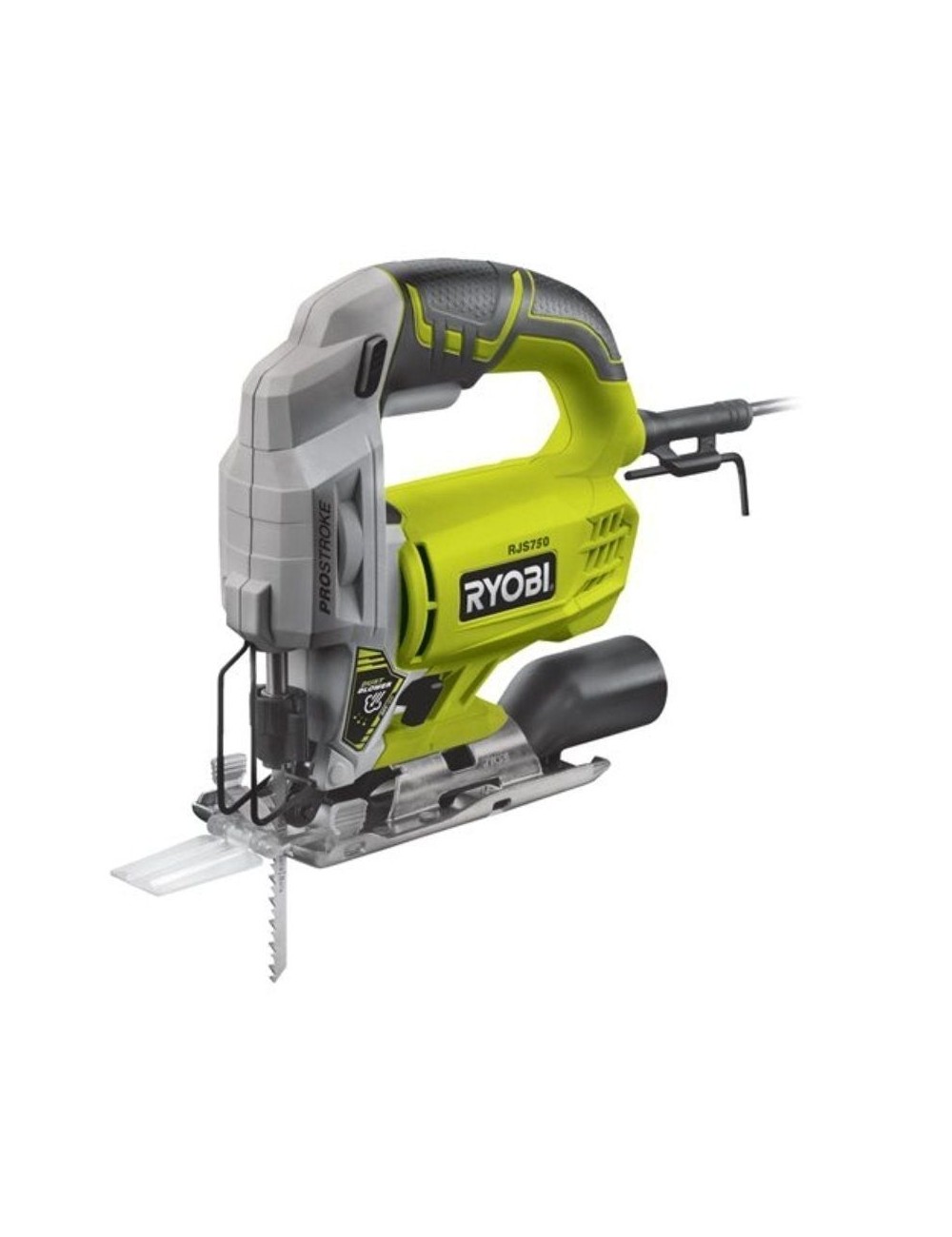 Sierra de Calar Ryobi RJS750-G/ 500W/ 1 Boquilla Aspiración