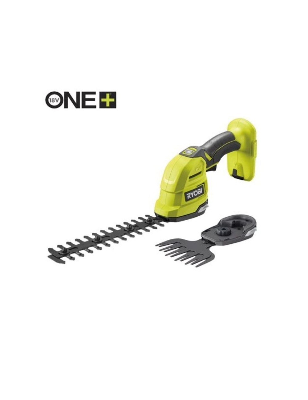 Tijera Arreglasetos y Espada Cortasetos Ryobi ONE+ 18V RY18GSA-0/ Sin Batería ni Cargador