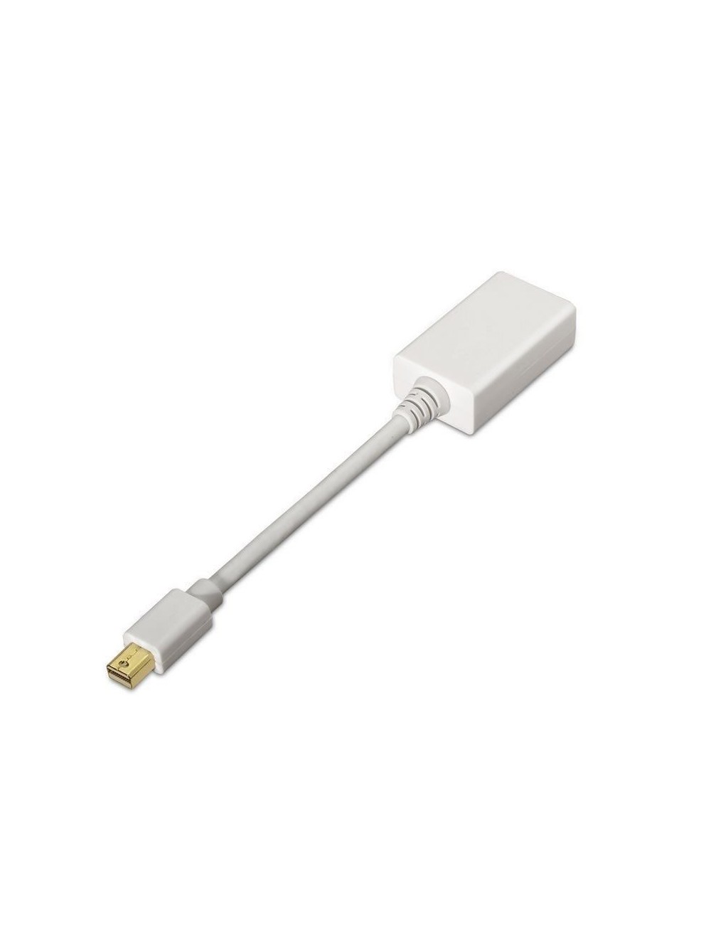 Conversor Aisens A125-0138/ Mini DisplayPort Macho - HDMI Hembra/ 15cm/ Blanco