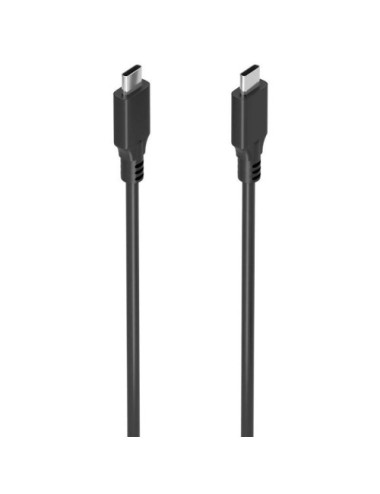Cable USB 3.2 Tipo-C Aisens A107-0874 20GBPS 5A 100W/ USB Tipo-C Macho - USB Tipo-C Macho/ Hasta 100W/ 20Gbps/ 2m/ Gris