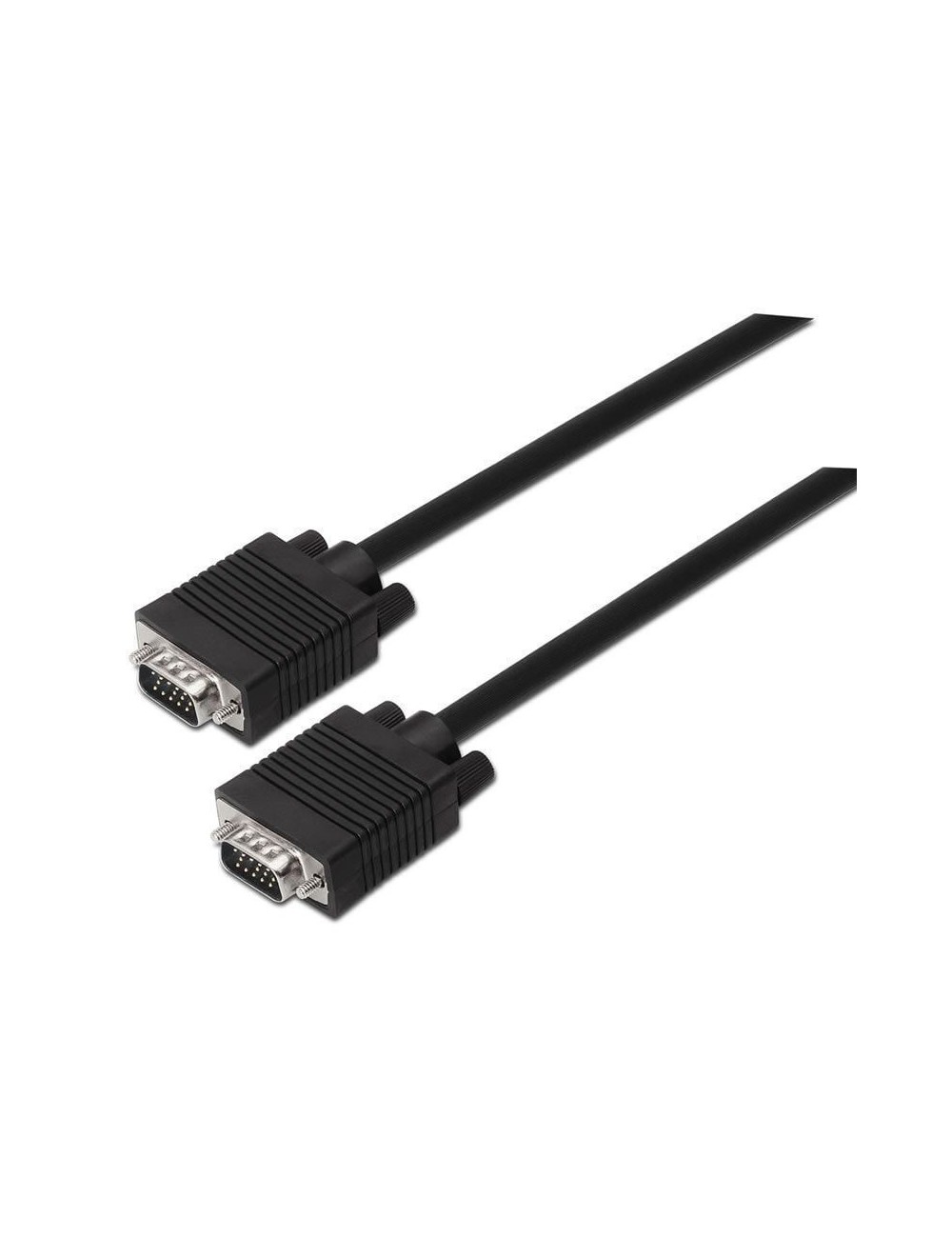 Cable SVGA Aisens A113-0069/ VGA Macho - VGA Macho/ Hasta 3W/ 10Mbps/ 3m/ Negro