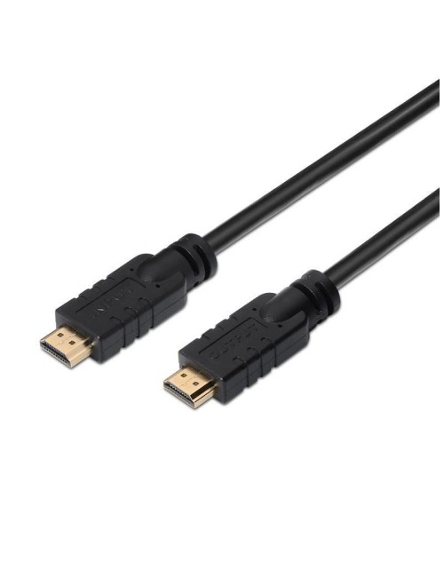 Cable HDMI Aisens 1.4 A119-0103/ HDMI Macho - HDMI Macho/ 15m/ Negro