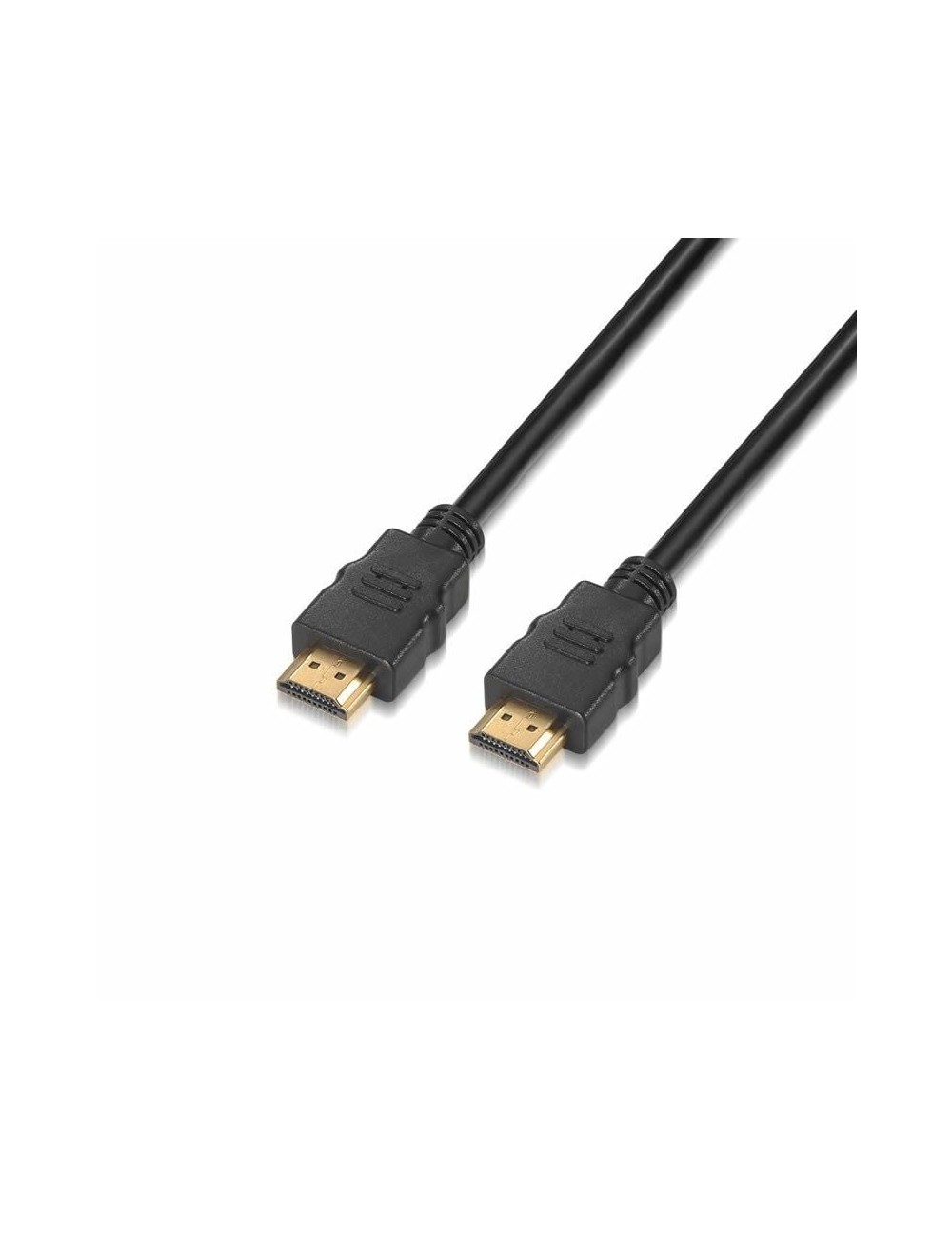 Cable HDMI 2.0 4K Aisens A120-0118/ HDMI Macho - HDMI Macho/ 50cm/ Certificado/ Negro
