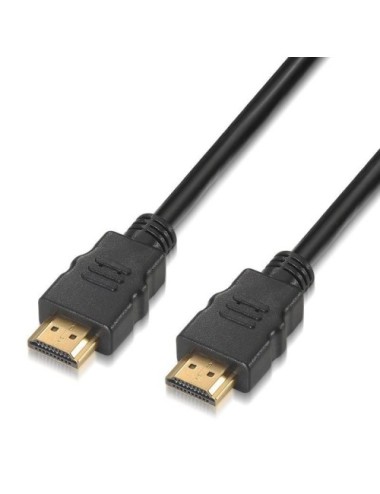 Cable HDMI 2.0 4K Aisens A120-0121/ HDMI Macho - HDMI Macho/ 2m/ Certificado/ Negro