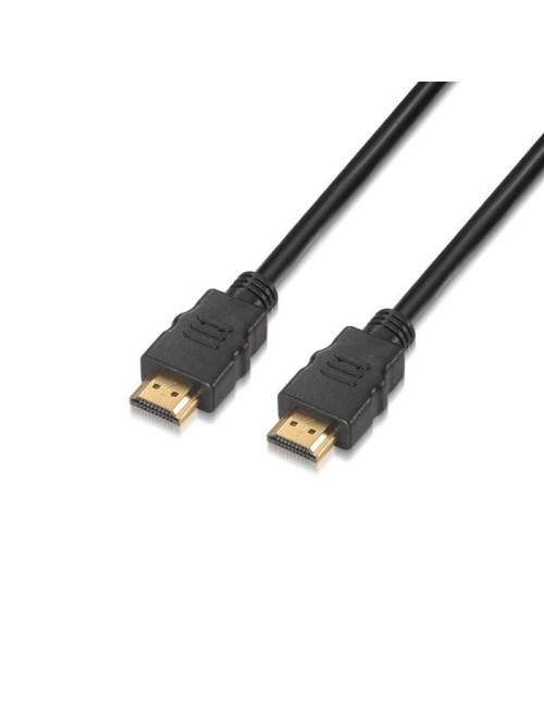 Cable HDMI 2.0 4K Aisens A120-0372/ HDMI Macho - HDMI Macho/ 10m/ Negro