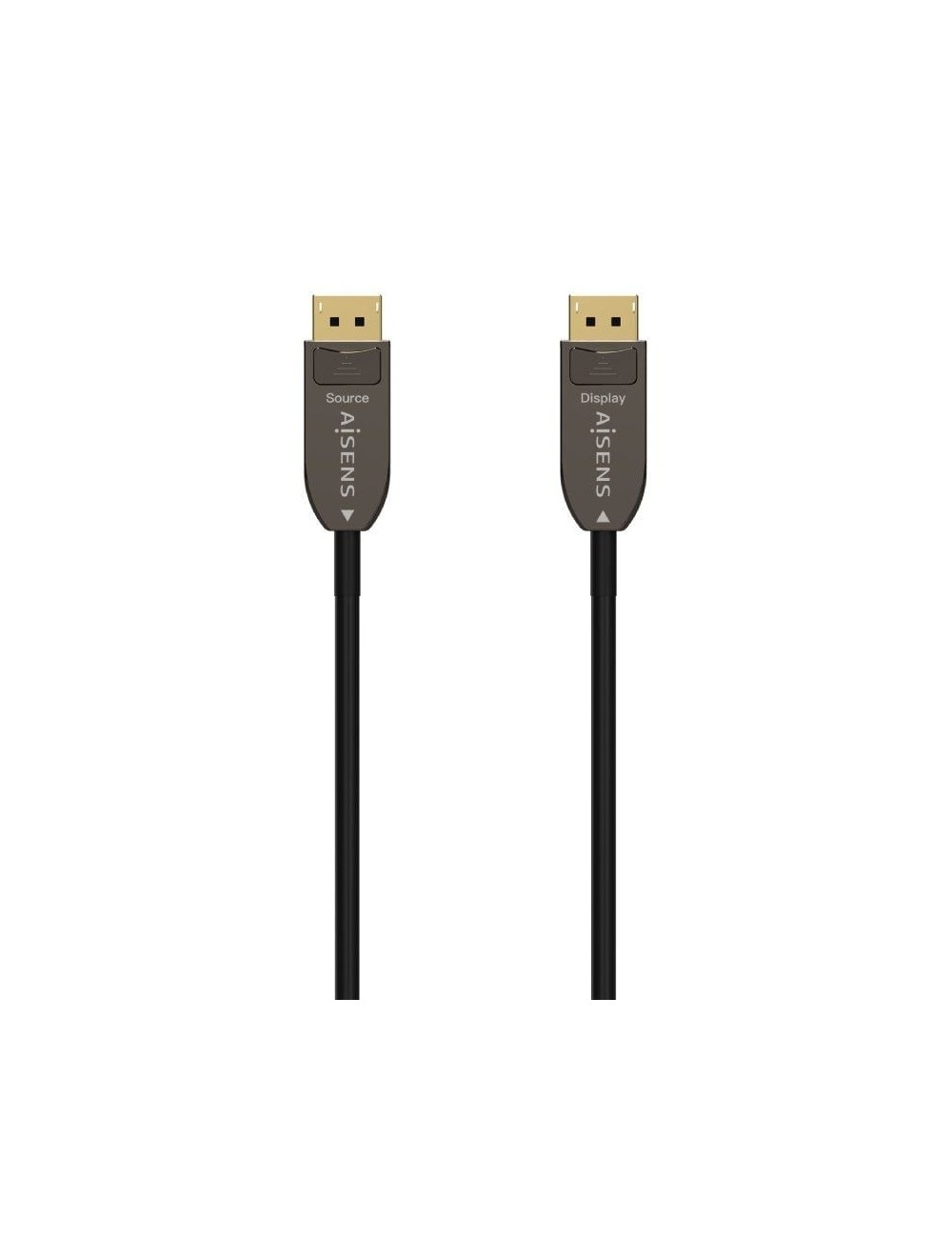 Cable DisplayPort 1.4 AOC 8K Aisens A155-0606/ DisplayPort Macho - DisplayPort Macho/ 10m/ Negro