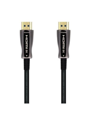 Cable HDMI 2.1 AOC 8K Aisens A153-0524/ HDMI Macho - HDMI Macho/ 100m/ Negro